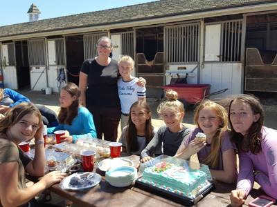 birthday party at Alderin Sporthorses